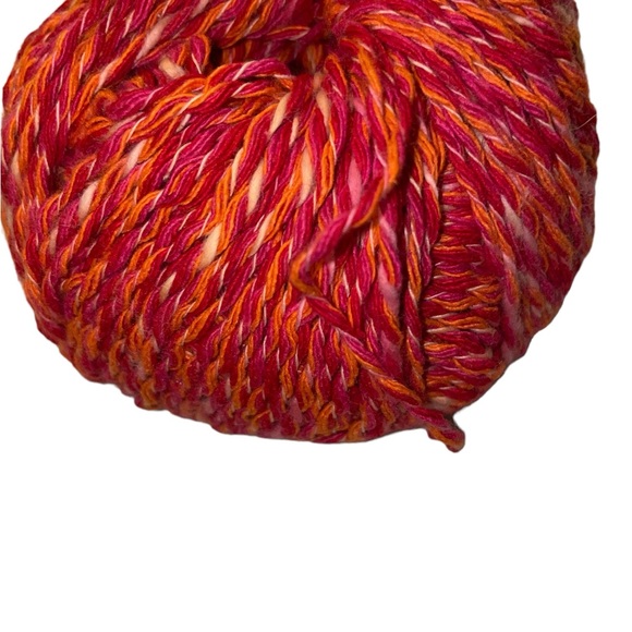 Lana Grossa Presto Basics Worsted Cotton Blend Yarn Twist 8 Red Orange Purple - Picture 5 of 11